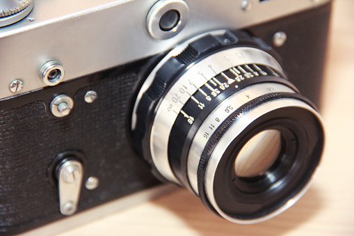 A classic 35mm camera from the 1950's/60s.