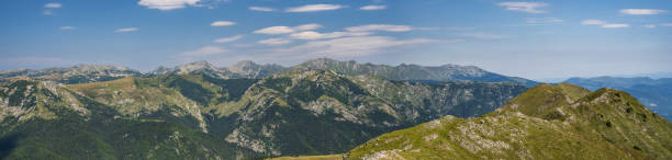 istock Amazing view from Oslea hill in Valcan mountains in Romania 2027585666