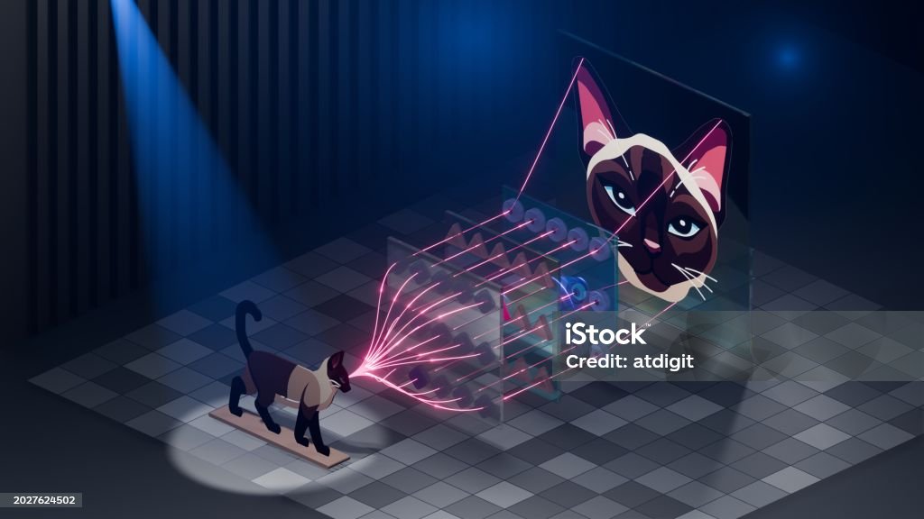 Cat Neural Neural Network Work Principle Visualization Of Image Recognition ...