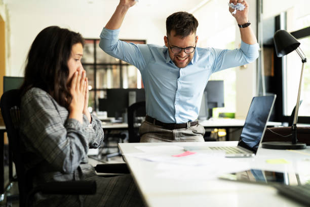 istock Angry businessman yelling at his collegue 2027630971