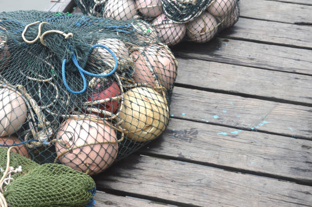 fishing trawlers on the wooden board