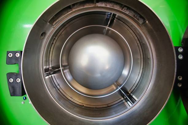 istock view of laudry from inside with tools, washing machine and iron 2027750272