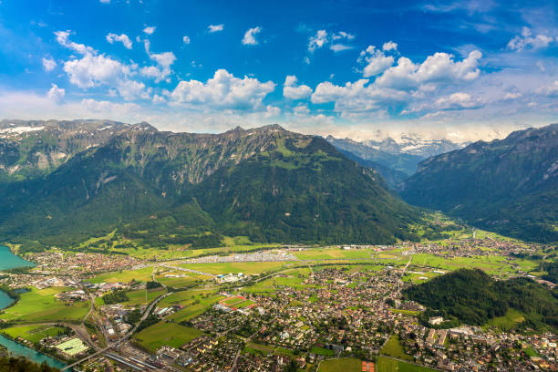 istock Panoramic view of Interlaken 2027933847