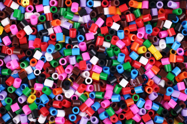 istock Colorful beads background. Variegated beads surface.Handicraft and hobby 2027936534