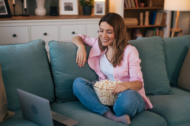 istock Popcorn, movies and joy 2027993470