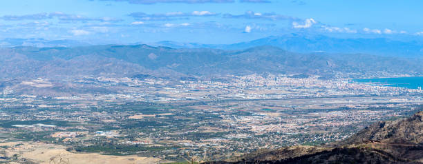 istock Panoramic view on Mediterranean sea and surrounding cities from Mijas peak 2027997308