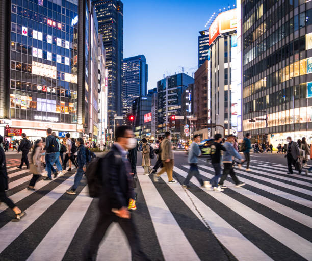istock Busy crosswalk in Tokyo 2028012364