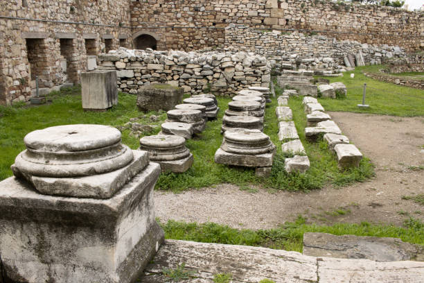 istock Ancient Ruins of Hadrian’s library Athens, Greece 2028013452