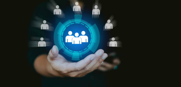 istock Leader and team work concept, Human Resources and finding the people and project leader. 2028108962