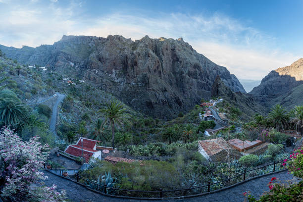 istock Masca canyon, view from Masca village, Tenerife 2028143067