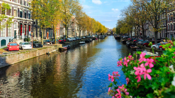 istock Amsterdam city center canal view. 2028148686