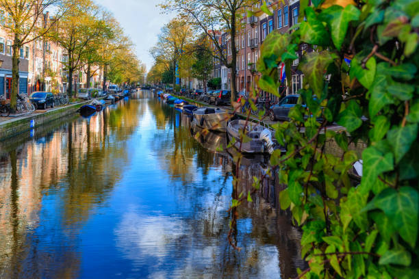istock Amsterdam city center canal view. 2028148689