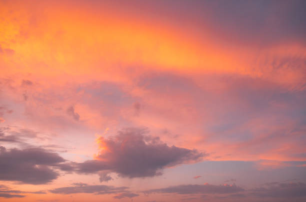 istock Beautiful colorful cloudy sunset sky background 2028167915
