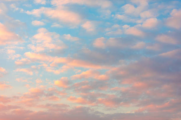 istock Pastel Sky: Dreamy Sunset Clouds for Nature Backgrounds 2028197968