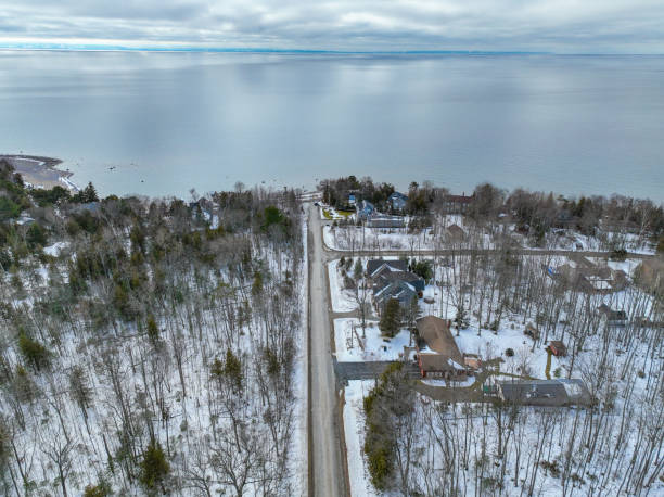 istock Georgian bay in winter close to Tiny, Ontario, Canada 2028421666