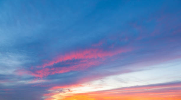 istock Burning Colorful Sky and Storm Clouds Background 2028430235