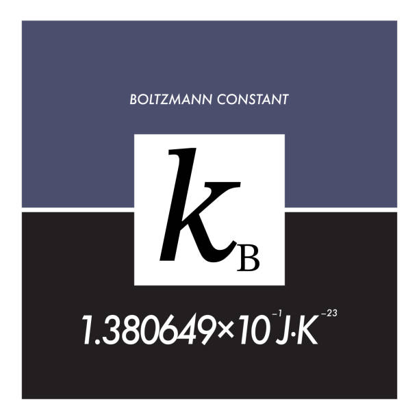 ilustrações, clipart, desenhos animados e ícones de physics & mathematical constants, expressions and symbols. kb - the boltzmann constant. - aquecimento físico