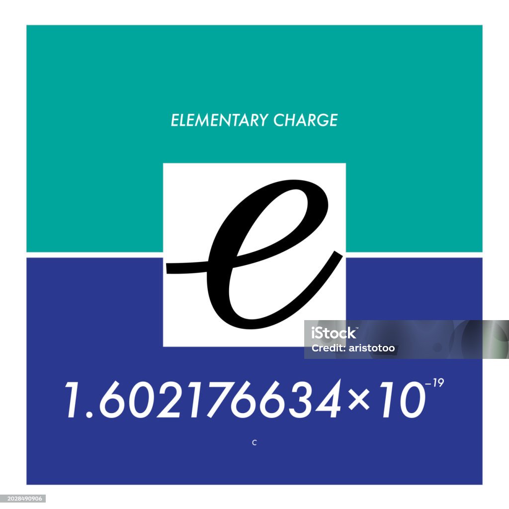 E Value Sign Physics Mathematical Constants Expressions And Symbols E Elementary ...
