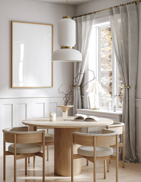 istock Home mock up, cozy modern kitchen interior background 2028684051