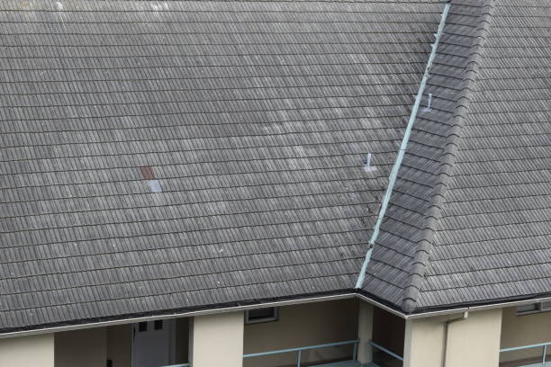 istock Angled Roofline on Modern Residential Building 2028765557