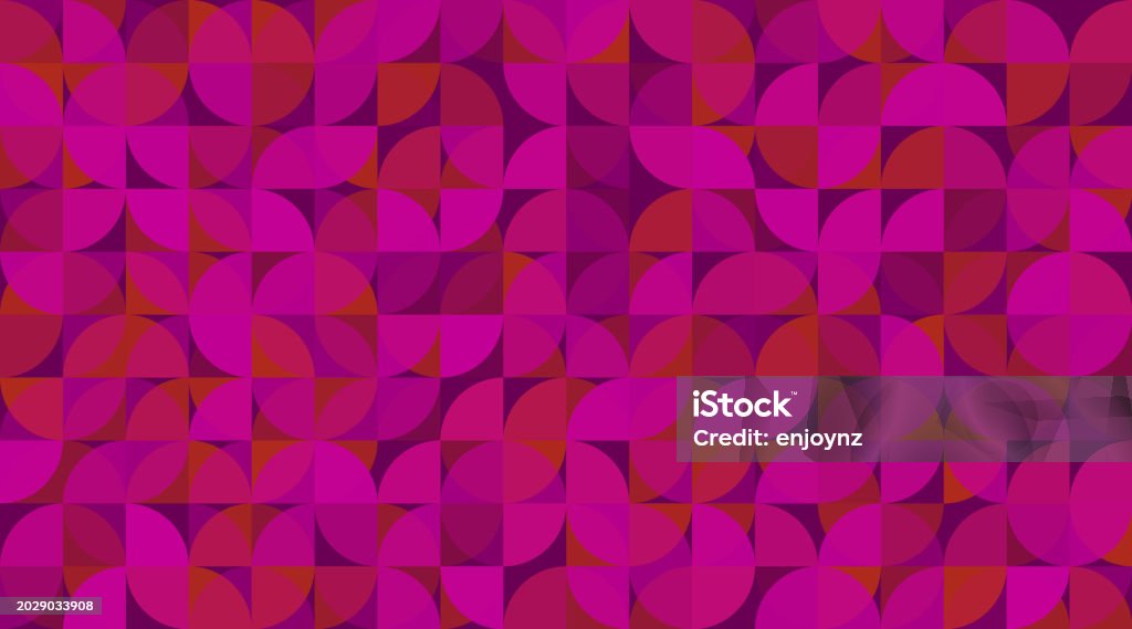 Pink Pattern Shape Seamless Abstract Pink Shapes Pattern Stock Illustration - Download ...