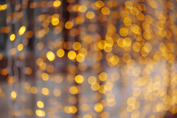 istock Abstract sunny bokeh on orange background 2029079168