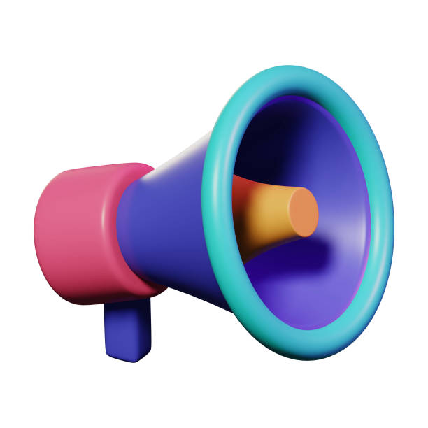 istock megaphone loudspeaker 3d icon illustration design 2029110816