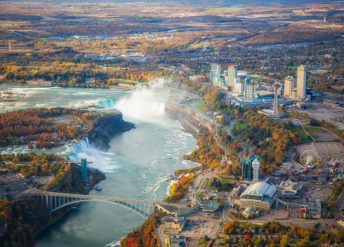 Enjoying beautiful view to Niagara Fall