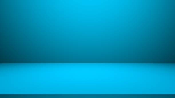 istock Blue room background, empty blue room studio for a background, abstract room background, blue background design 2029320117