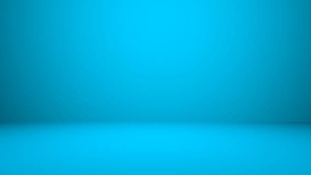 istock Blue room background, empty blue room studio for a background, abstract room background, blue background design 2029320189