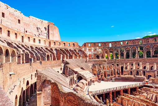 Coliseum. Ancient, beautiful, incredible Rome, where every place is filled with history.