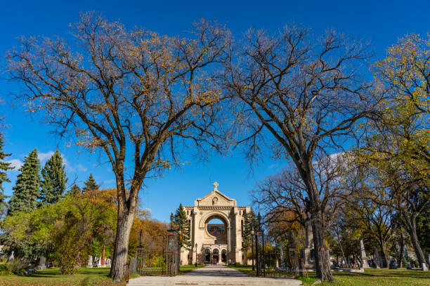 Saint Boniface Cathedral in Winnipeg, Canada
