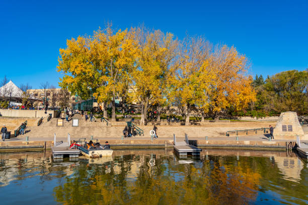 The Forks Historic Port in Winnipeg, Canada