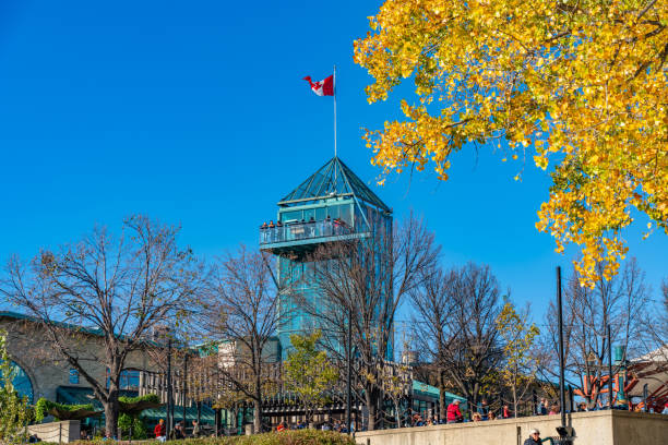 The historic Prince Edward Building (housing the Globe Theatre) in downtown Regina Saskatchewan Canada, on a sunny day.