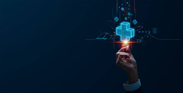 istock Businessman holding virtual blue plus sign to offer positive thing with thinking mindset or healthcare insurance symbol concept, like benefits, personal development, health insurance, growth concepts. 2029535969