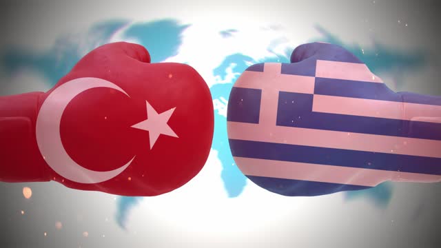 TURKEY btw GREECE Diplomatic sparring Economic warfare Technological race Ideological confrontation Military standoff Trade skirmish Cultural clash Strategic competition Political rivalry Cyber conflict Intelligence battle Information war cyber war