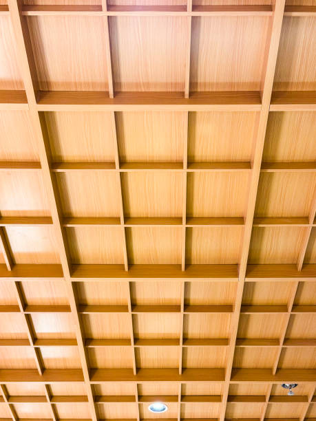 istock Wooden ceilings in Japanese architecture 2029593068