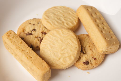 Macrophotography of cookies.