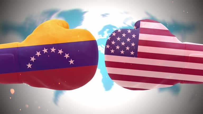 USA btw VENEZUELA Diplomatic sparring Economic warfare Technological race Ideological confrontation Military standoff Trade skirmish Cultural clash Strategic competition Political rivalry Cyber conflict Intelligence battle Information war