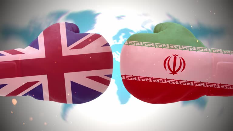 UNITED KINGDOM (UK) btw IRAN Diplomatic sparring Economic warfare Technological race Ideological confrontation Military standoff Trade skirmish Cultural clash Strategic competition Political rivalry Cyber conflict Intelligence battle Information war