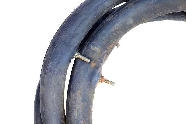 istock Old inner tube of  bicycle 2029690180