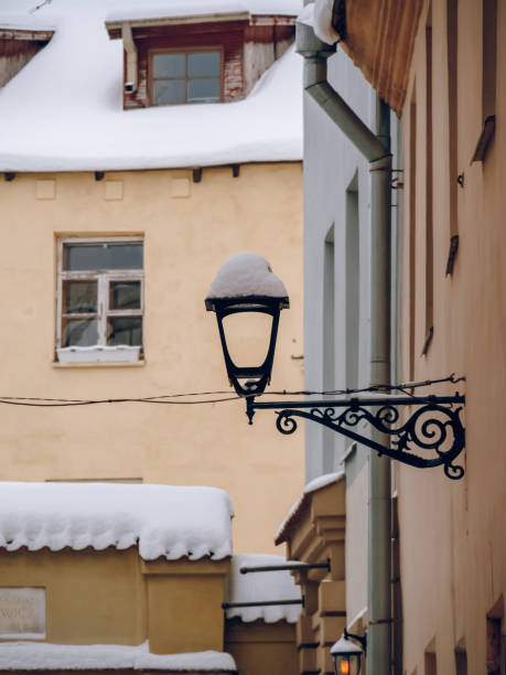 istock Retro style street lantern closeup 2029818491