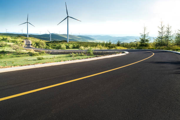 istock Wind Turbine and road 2029852465