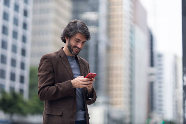 istock View of a young man with smartphone 2029868763