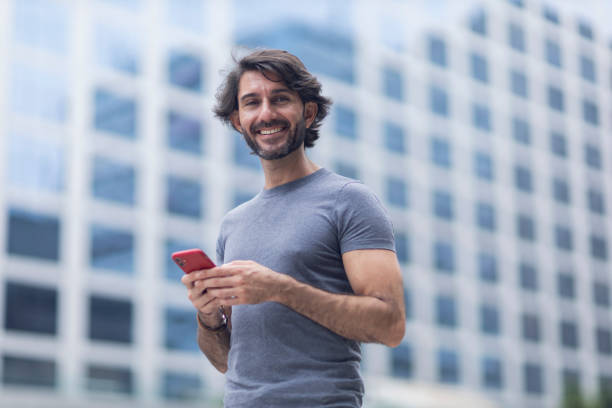 istock View of a young man with smartphone 2029878437