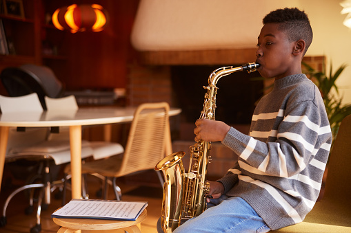 10-Year-Old Son Initial Musical Tunes