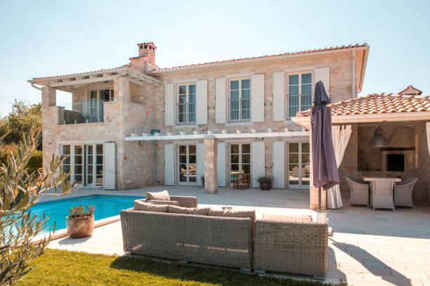 istock Family Owned  Summer House With Pool 2029982681