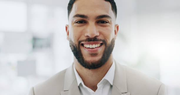 istock Portrait of businessman, smile in office and confident project manager or engineering agency boss. Face of happy man, design business leader with pride and positive mindset, entrepreneur at startup. 2029989708