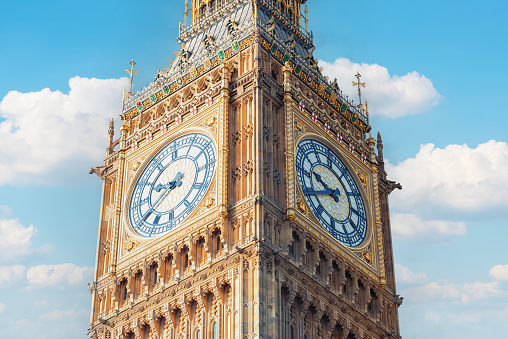 The Palace of Westminster in London City, United Kingdom