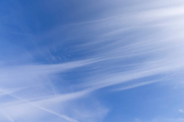 Beautiful and peaceful autumn sky.